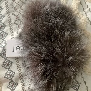 Authentic Surell fox fur headband